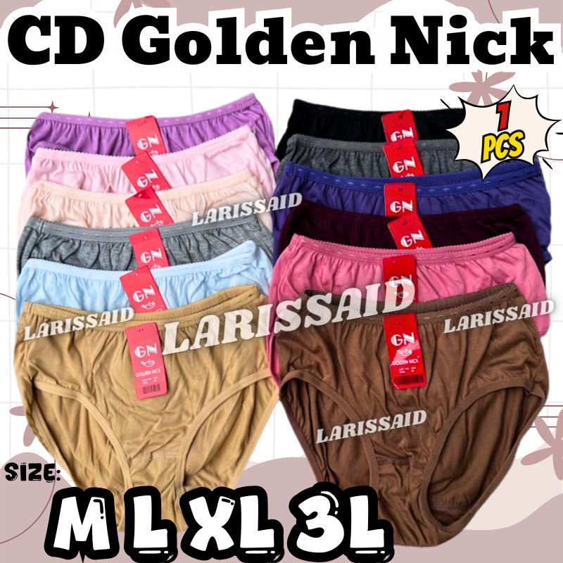Bisa Pilih Warna Cd Golden Nick Celana Dalam Wanita Art 939 Maxi