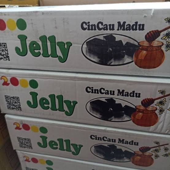 Jelly Cincau Madu / 1 Dus / Isi 24 Pcs