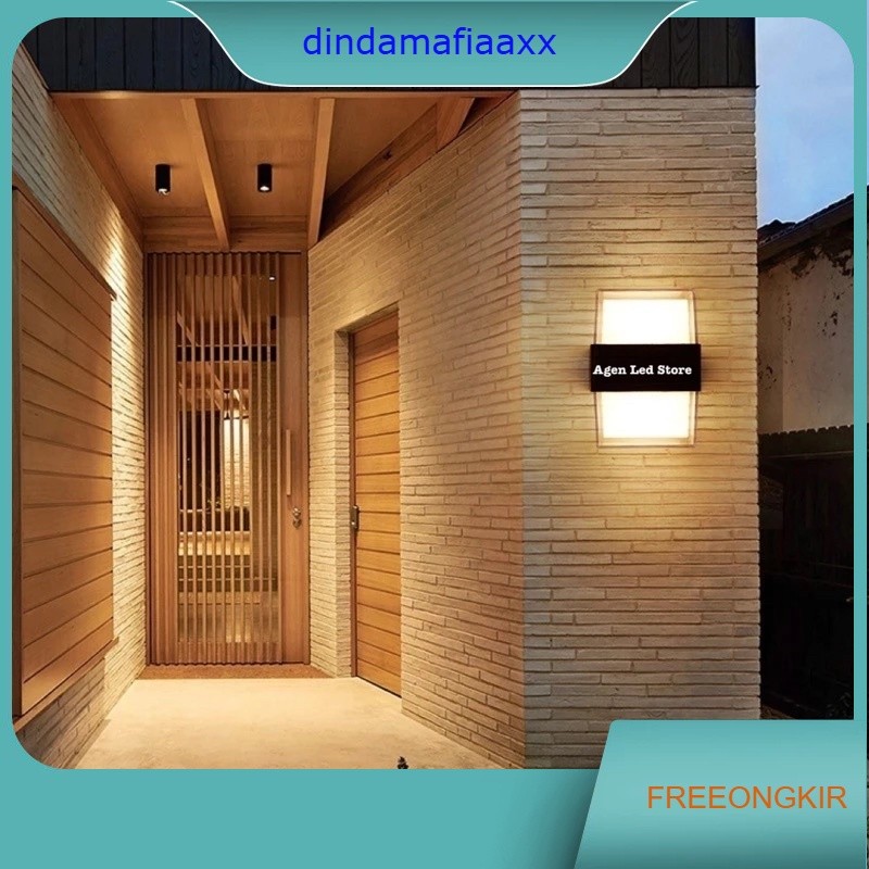 Lampu Dinding Outdoor Indoor Lampu Dinding Modern Minimalis