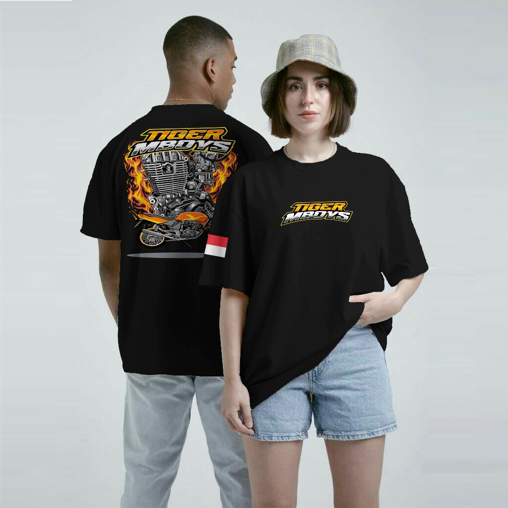 Kaos Motor Tiger Boys Herex Revolution // Kaos Tiger // Baju Tiger