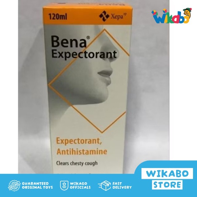 BENA EXPECTORANT 120ML obat batuk dahak dan pilek anak dewasa