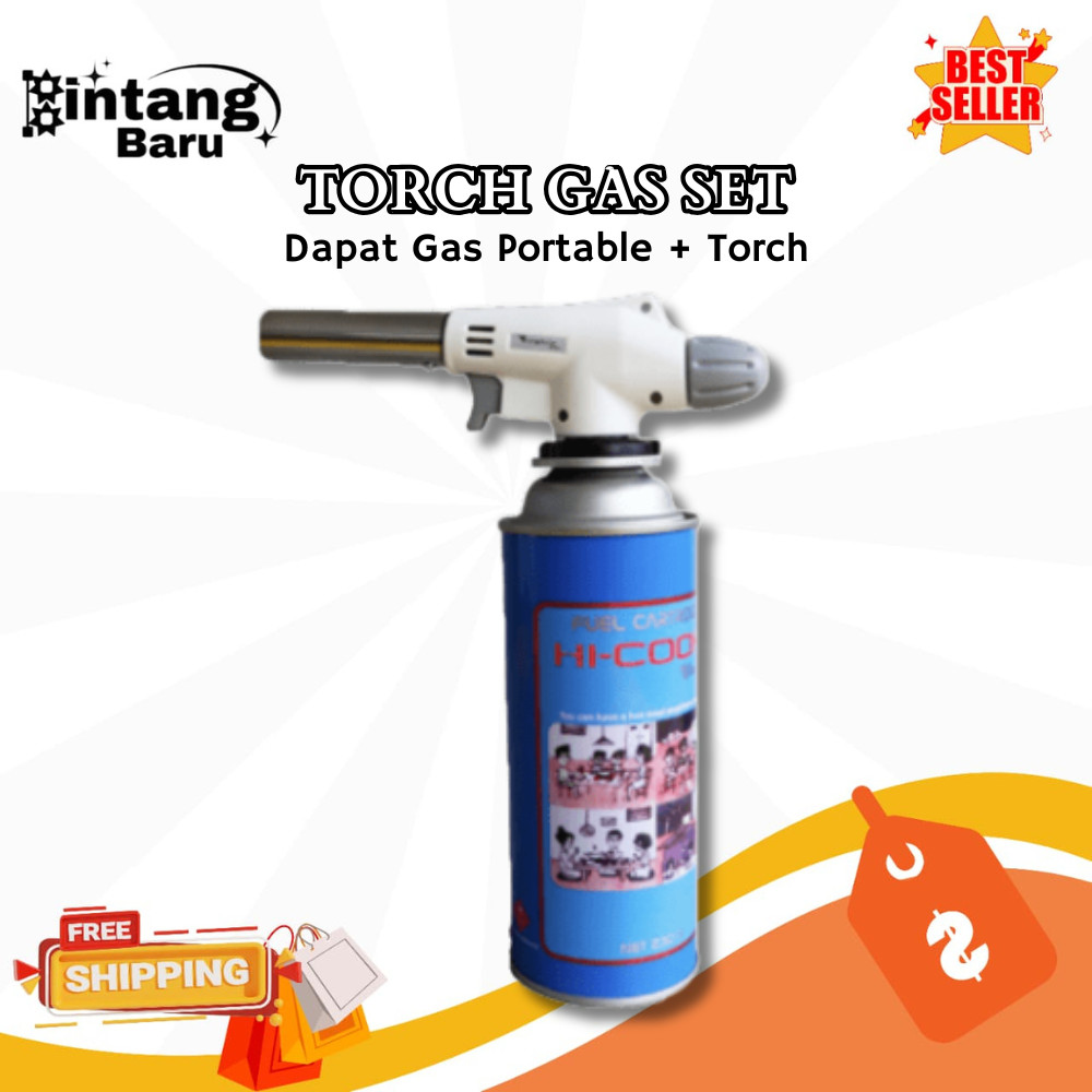 1 SET TORCH GAS DENGAN KEPALA TORCH -BB