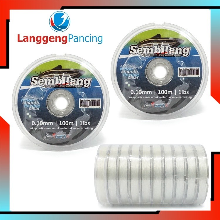 [RO] Senar Anti Keriting Curve Sembilang Monofilament F02B TERBARU 2026 COD TERMURAH TERLARIS