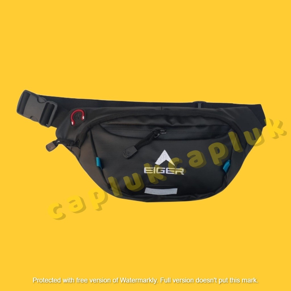 tas selempang pria eiger1989 tas sling bag gunung outdoor slingbag grade ori waistbag anti air murah