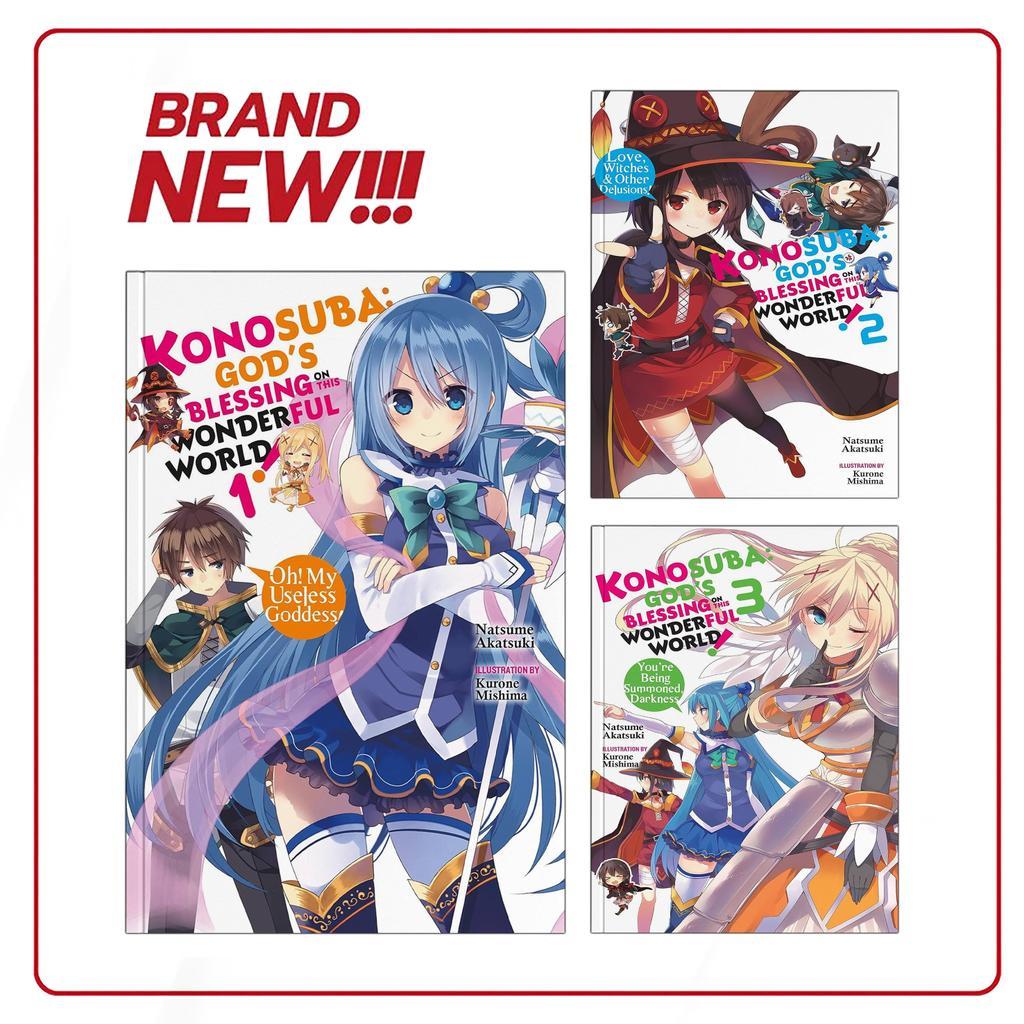 Konosuba: God's Blessing on This Wonderful World, Vol. 1-18 ( Light Novel ) by Natsume Akatsuki (Eng