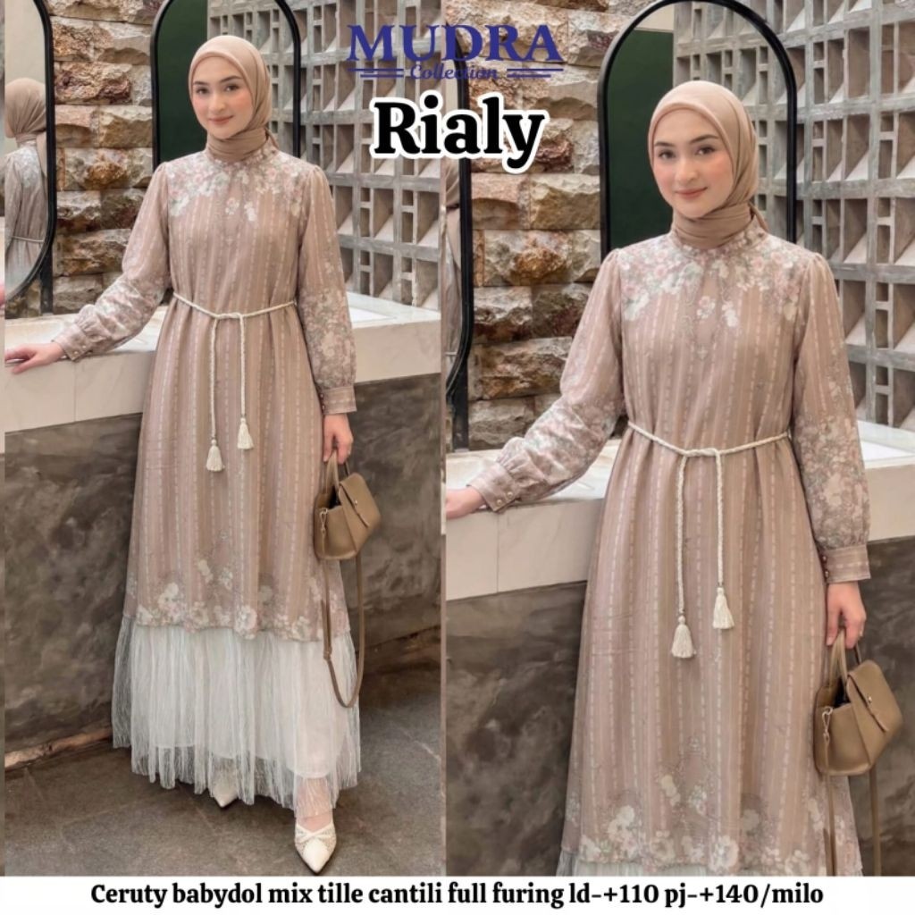 RIALI DRESS BY MUDRA ORIGINAL