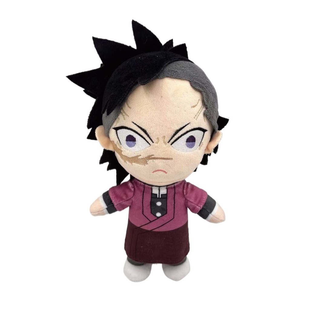 Plush Doll Toy Shinazugawa Genya Cosplay 25cm Anime Demon Slayer: Kimetsu no Yaiba Cute Soft Stuffed