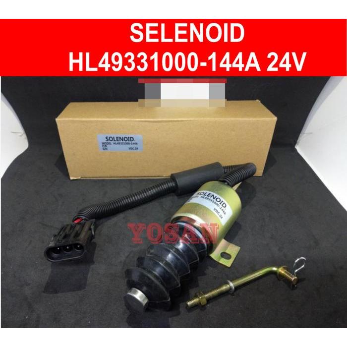 SELENOID SOLENOID HL49331000-144A 24V RELAY UNIV UNTUK GENSET
