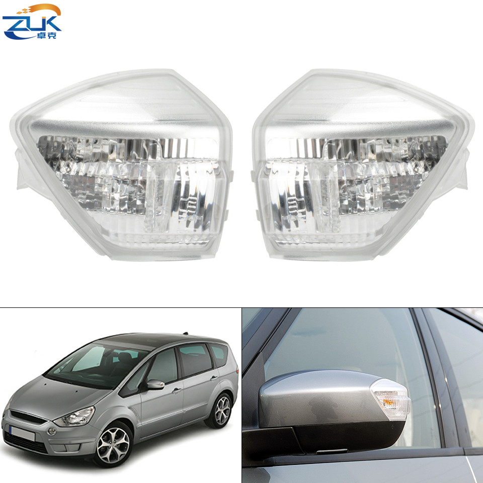 Aksesoris Mobil Lampu Sein Spion Samping Untuk Ford S-MAX Galaxy 2006-2015 C-MAX 2011-2015 KUGA ESCA