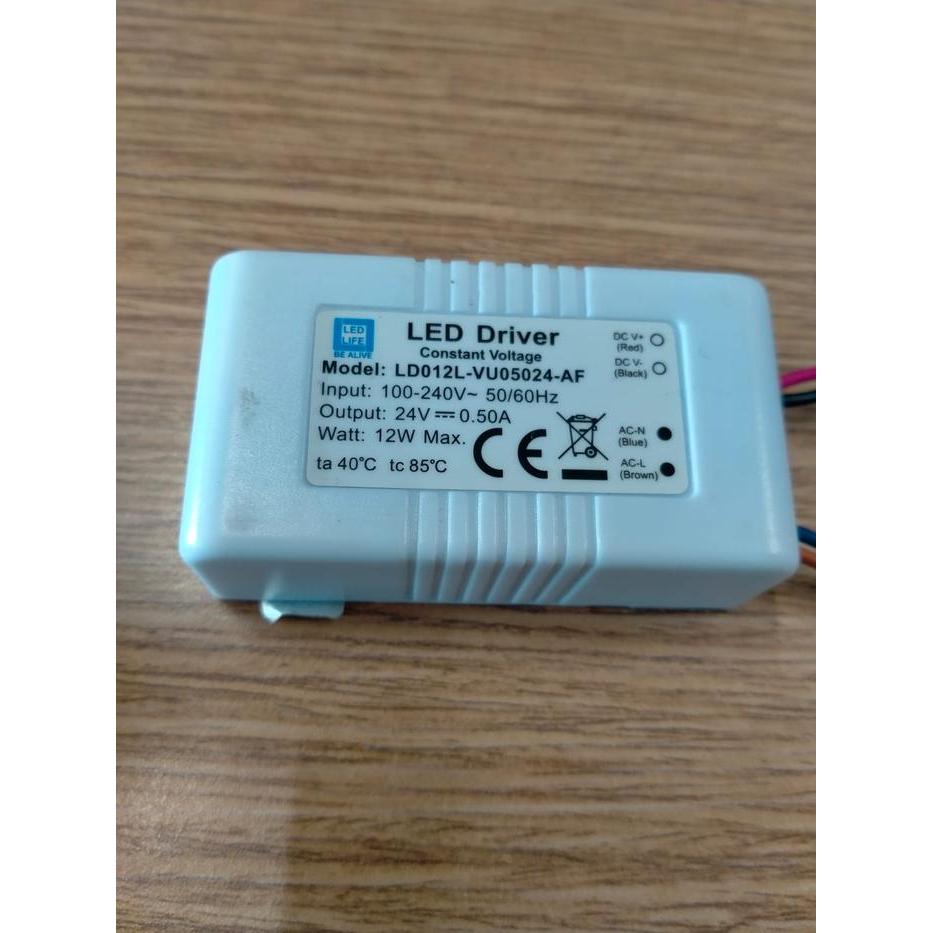 Trafo /Driver Constant Voltage 12W LED - Driver 12W 24V