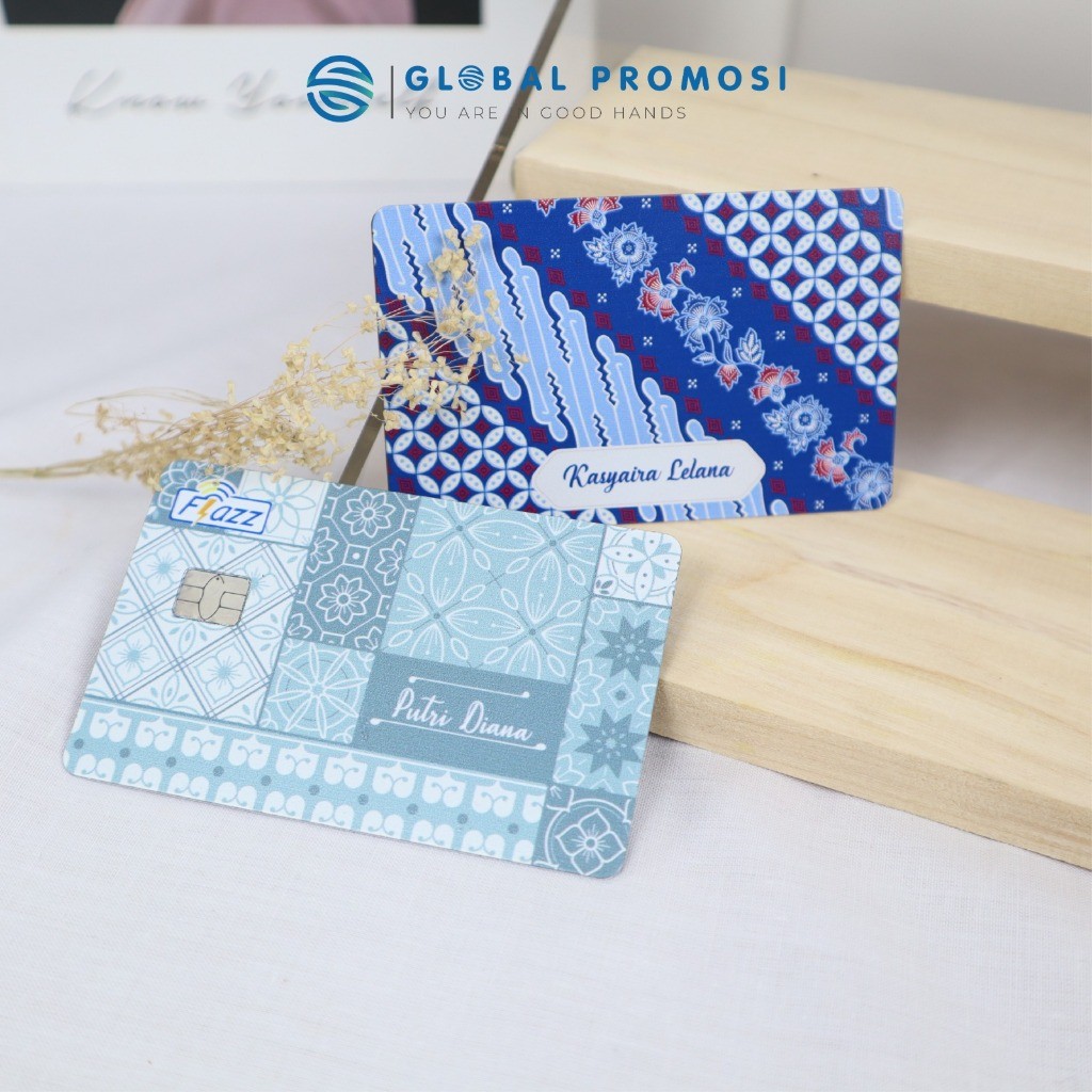 Promo Murah eMoney / Brizzi / Flazz Gen 2/ TapCash / E-Toll Mandiri Custom Edition BATIK Cetak Print