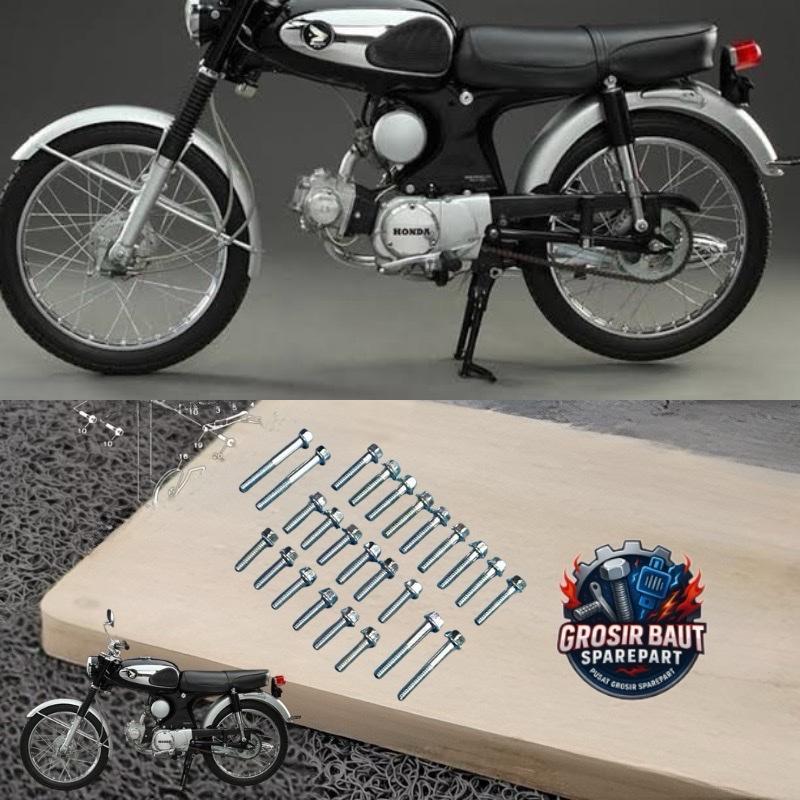 baut cvt baut krengkes baut crangkes Honda s90