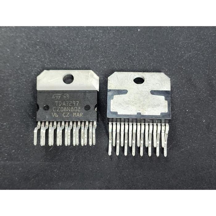 Komponen Integrated Circuit IC TDA7297 15W Dual Bridge Amplifier utk Audio TV dan Portable Radio