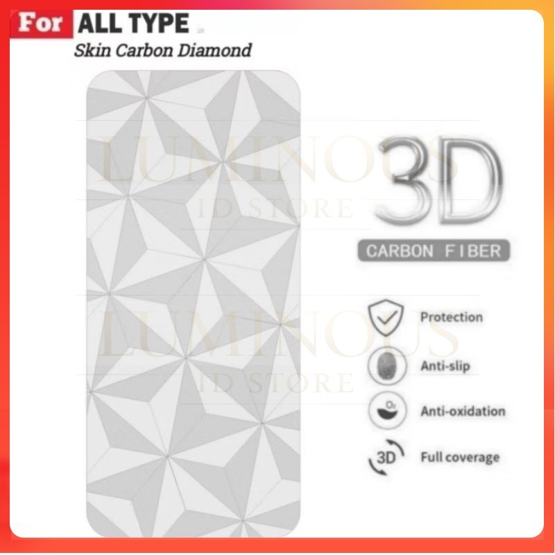 garskin Garskin backskin anti jamur motif Diamond OPPO Reno 2/Reno 2f/Reno 3/4/4f/4pro/5/5f/5pro/6/6