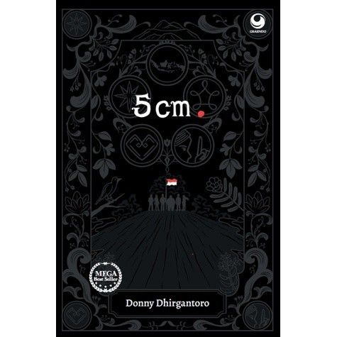 Novel 5 cm (Edisi 2024) Cover Hitam - Donny Dhirgantoro