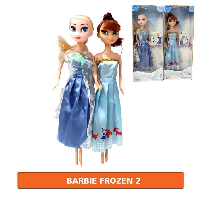 Mainan Barbie Frozen 2, Mainan Barbie Elsa, Mainan Barbie Anna - Elsa