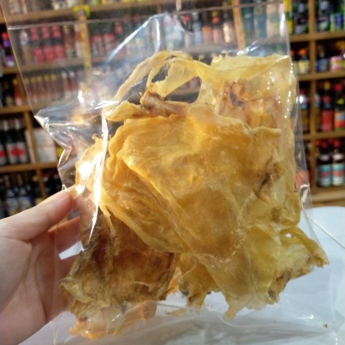 Hipio Perut Ikan/ Gelembung Ikan/ BellyFish Mentah (KAKAP TIPIS) 100gr