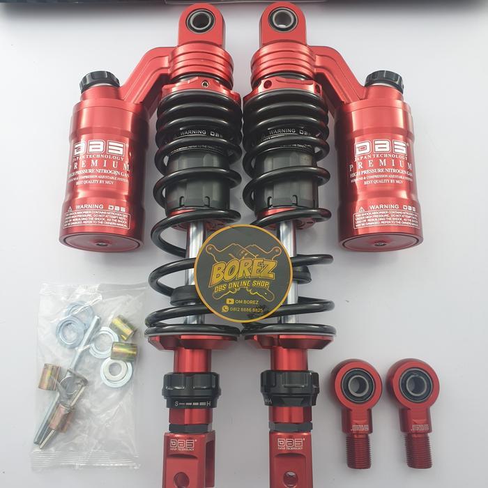 Shock DBS Premium 677 - 310MM AEROX NEW AEROX OLD DBS BY MGV - Red black, 310mm