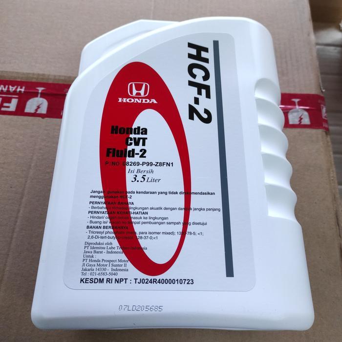 oli transmisi hcf2 Honda CVT fluid 2