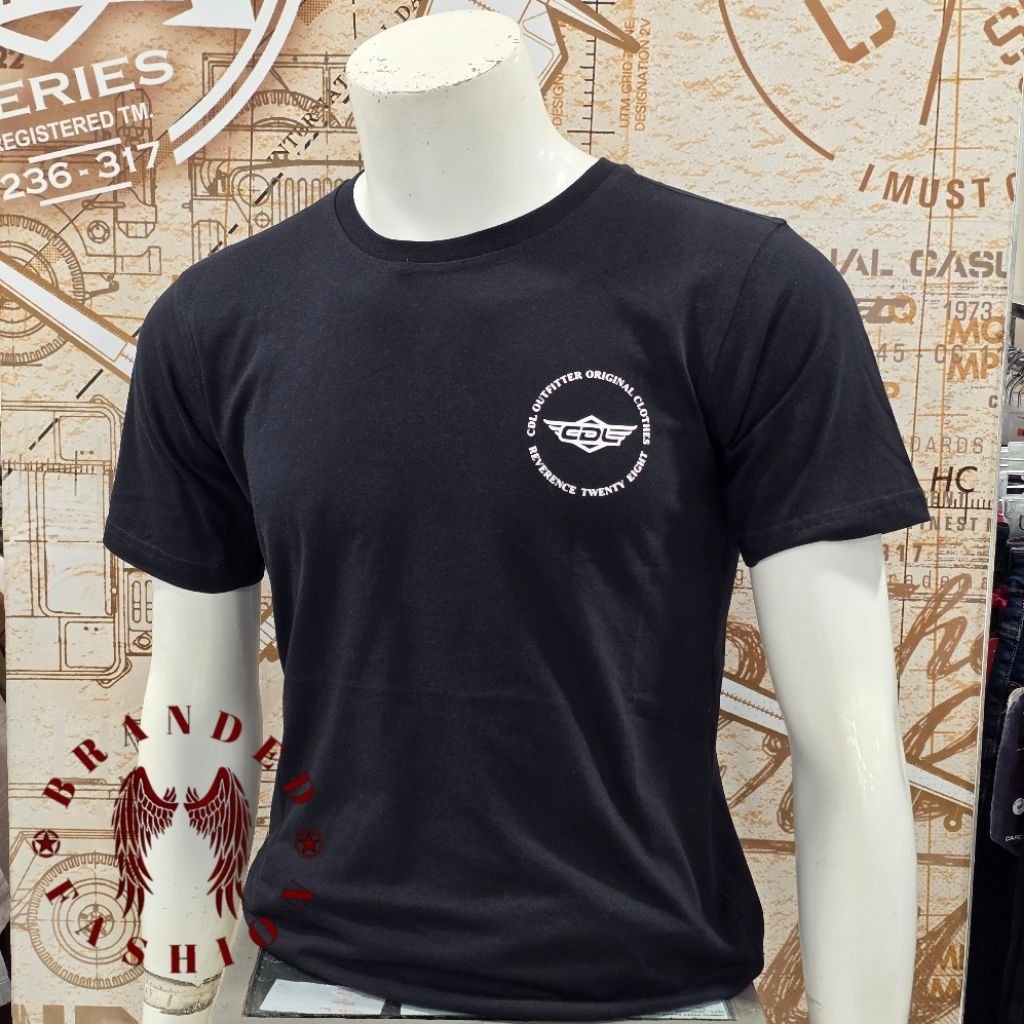 CDL JEANS KAOS LENGAN PENDEK HAIAR00163P 01A HITAM