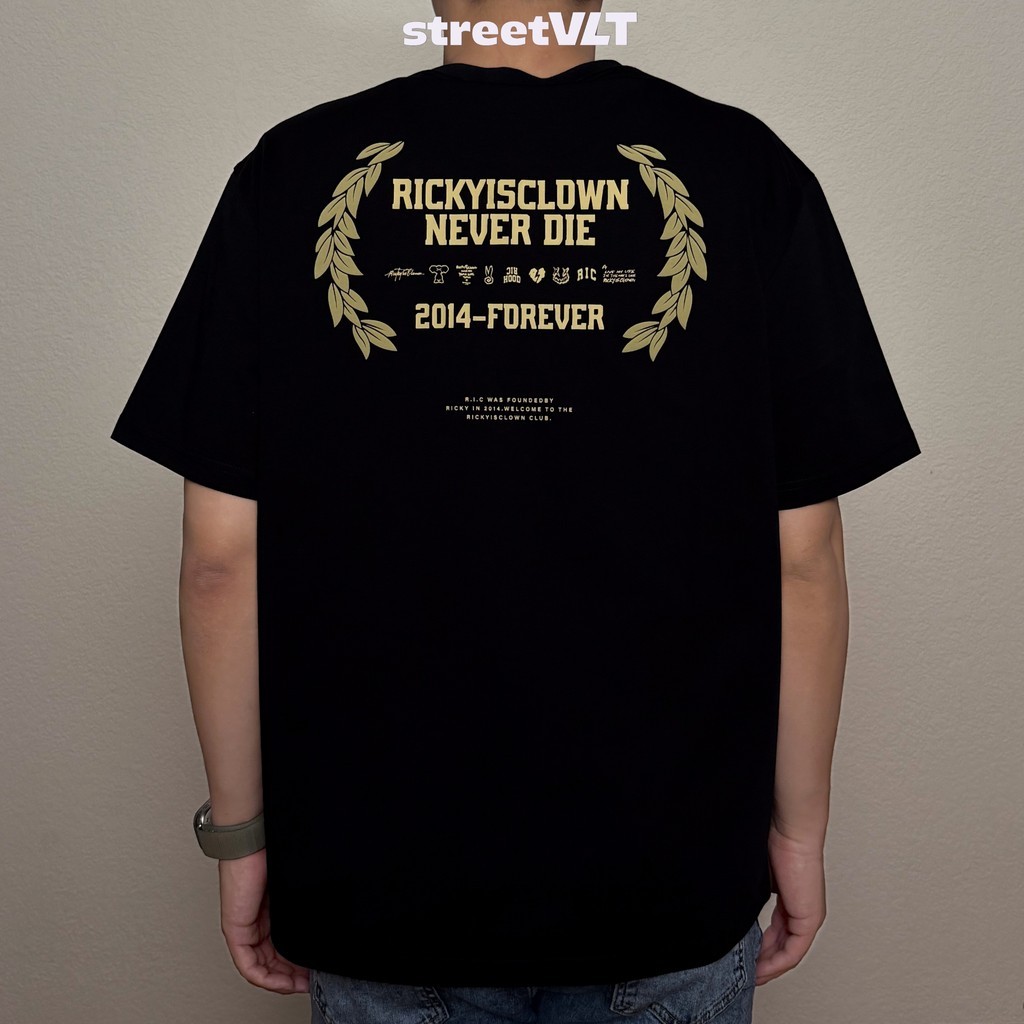 RIC Ricky Is Clown Wheat Suede Foam Tee