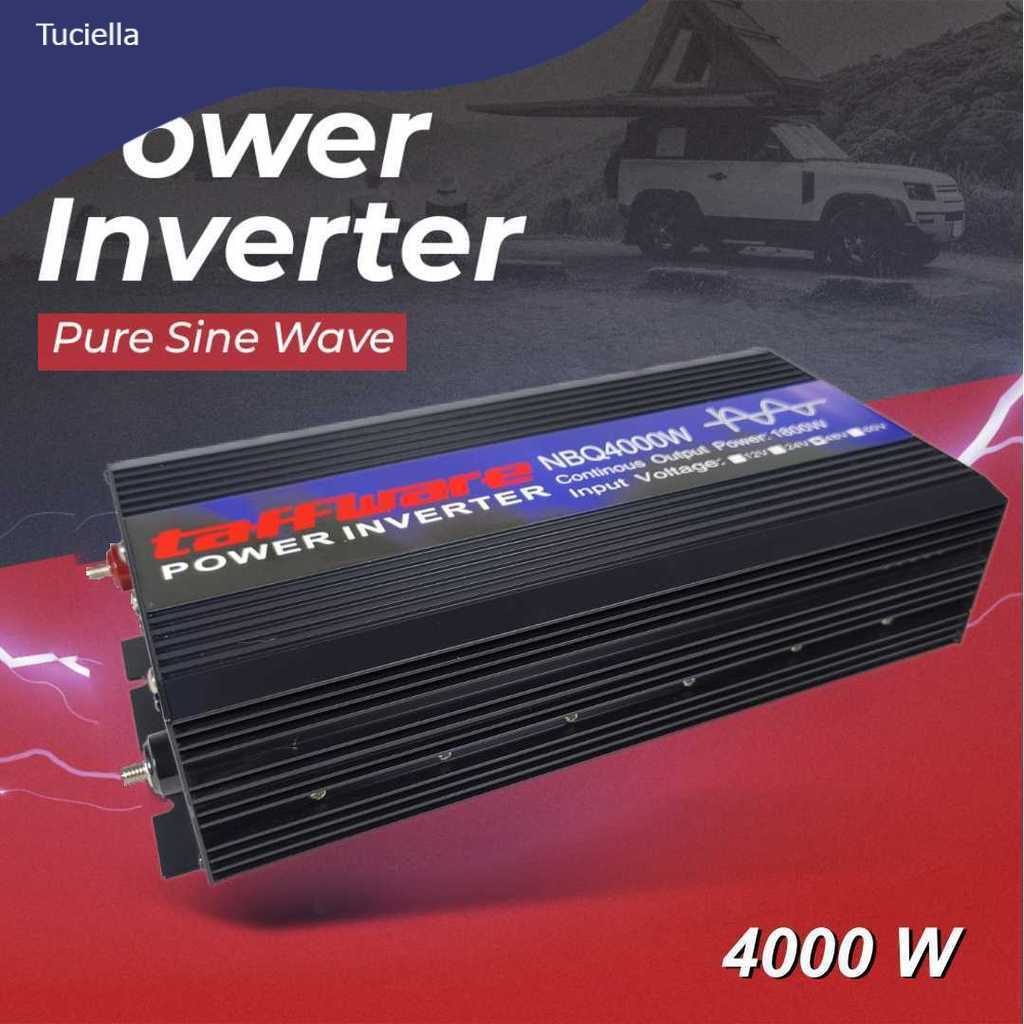 Taffware Power Inverter Mobil Pure Sine Wave DC 48V to AC 220V 4000W - NBQ4000W