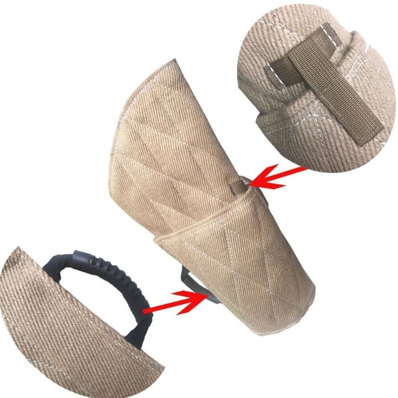 Dog training supplies fine linen sleeve thickened flutter bite sleeve bite target dog training dog t