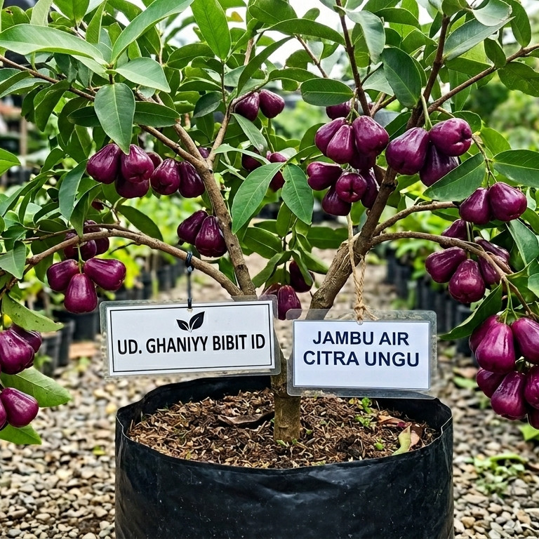 Bibit Jambu Citra Ungu Hasil Okulasi | Jambu Air Ungu UD GHANIYY BIBIT ID