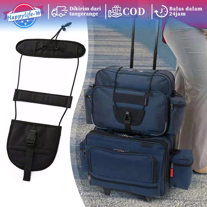Luggage Strap Tali Koper Elastis Belt Sabuk Koper Adjustable Koper Belt Tali Koper Luggage Strap Pen
