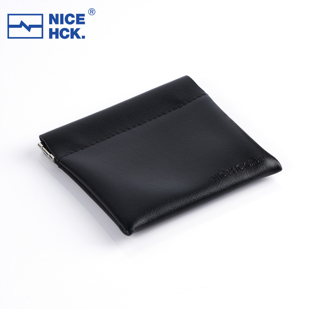 NICEHCK HiFi PU Small Portable Earbud Carry Storage Bag Earphone Wire Pou Mini Carrying Accessories 