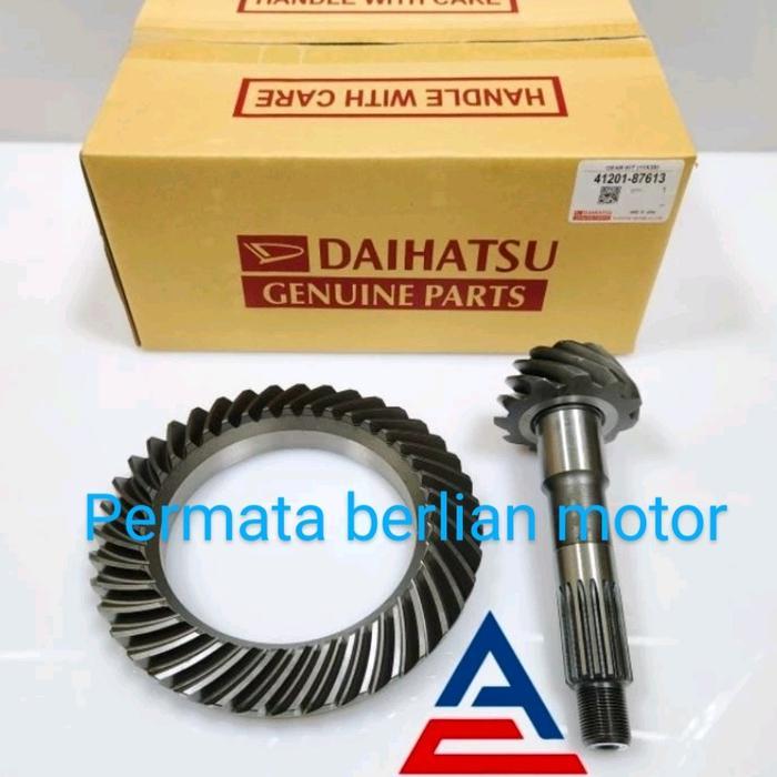 gear gir set daihatsu taft gt f70 11x37 ori garansi 1bulan