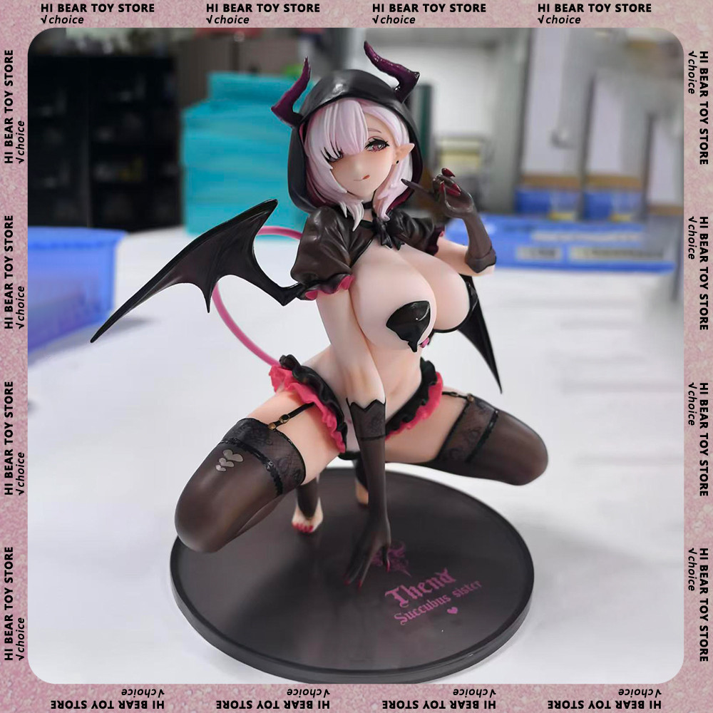 20cm Aixlan Succubus Sister Tina Sexy Girl Action Figure Native 18+ For Adult Collectible Model Hall