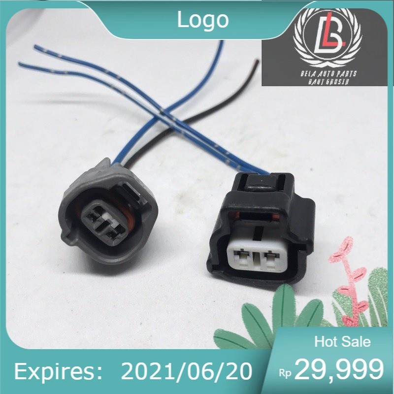 COD SOKET KABEL FITING  LAMPU SEIN SERI SENJA ORI MITSUBISHI CANTER PIN 2 / KABEL KONEKTOR LAPU SEIN