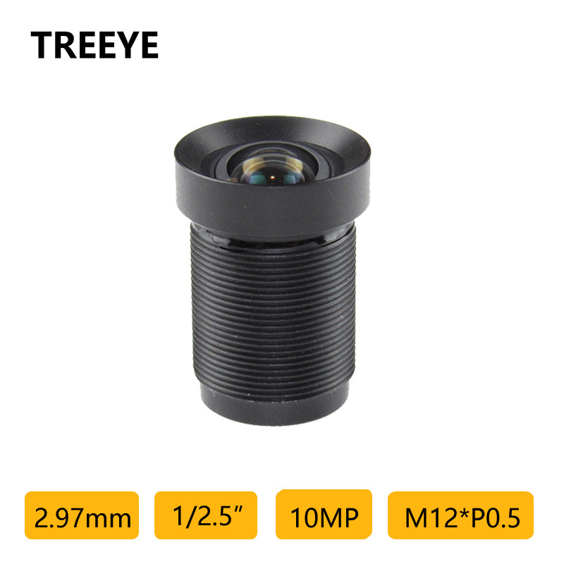 4K Lens  2.97mm Lens 10MP Action Camera Lens M12 Mount 650nm IR Filter for Gopro Hero Xiaomi Yi SJCA