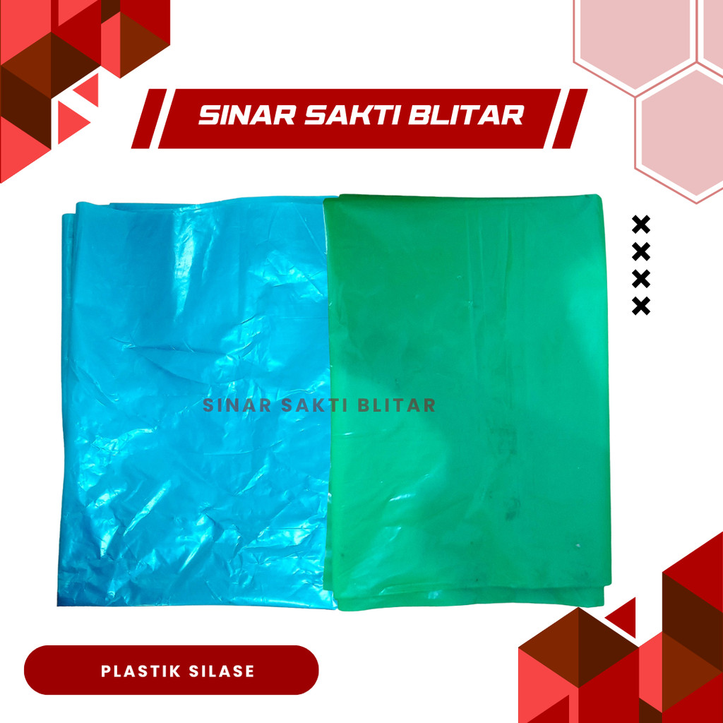 PLASTIK SILASE - Plastik silase fermentasi pakan ternak 50 70 80 mikron