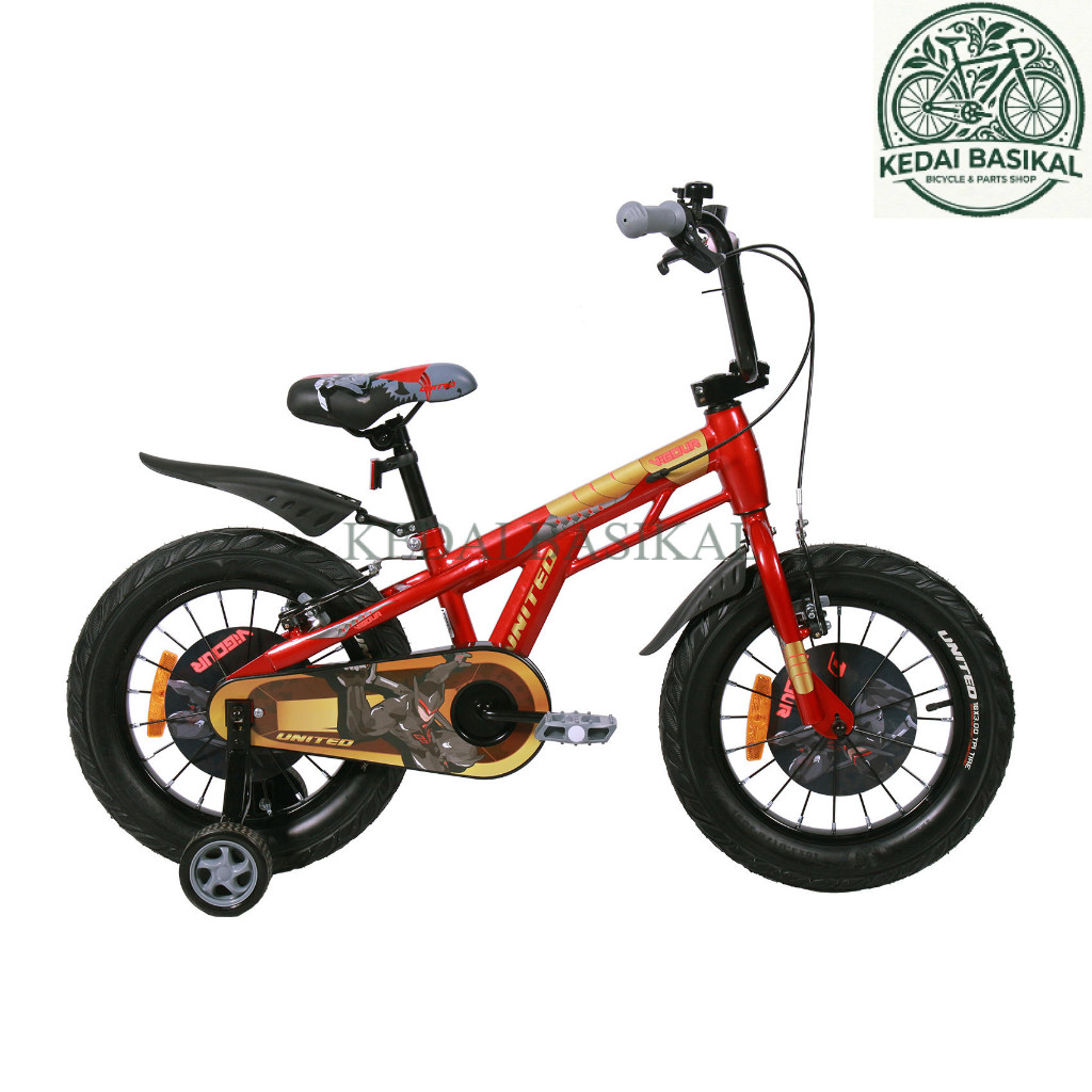 [KEDAI BASIKAL] Sepeda BMX Anak 12 / 16 / 18 United Tank / Vigour / Nexi Lite | Bicycle & Parts Shop