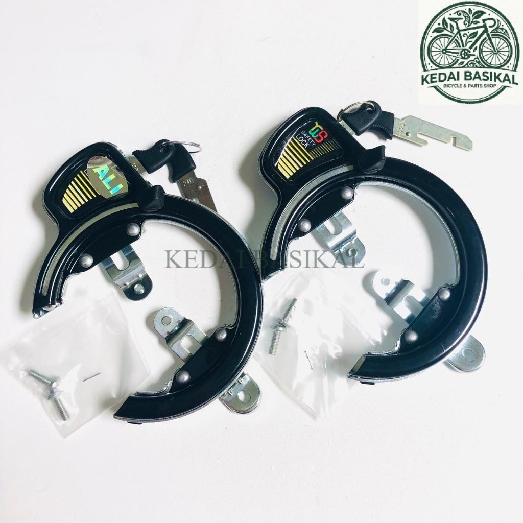 [KEDAI BASIKAL] Kunci Gembok Sepeda Fixie / Onthel Jadul / Antik / Kuno Ali / YWS / Kezei / Nikko NC