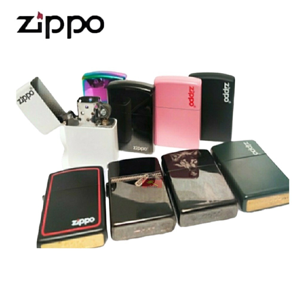 LIGHTER KOREK API ZIPPO WINDPROOF  MADE IN USA DAN BERAGAM LAINNYA ORIGINAL