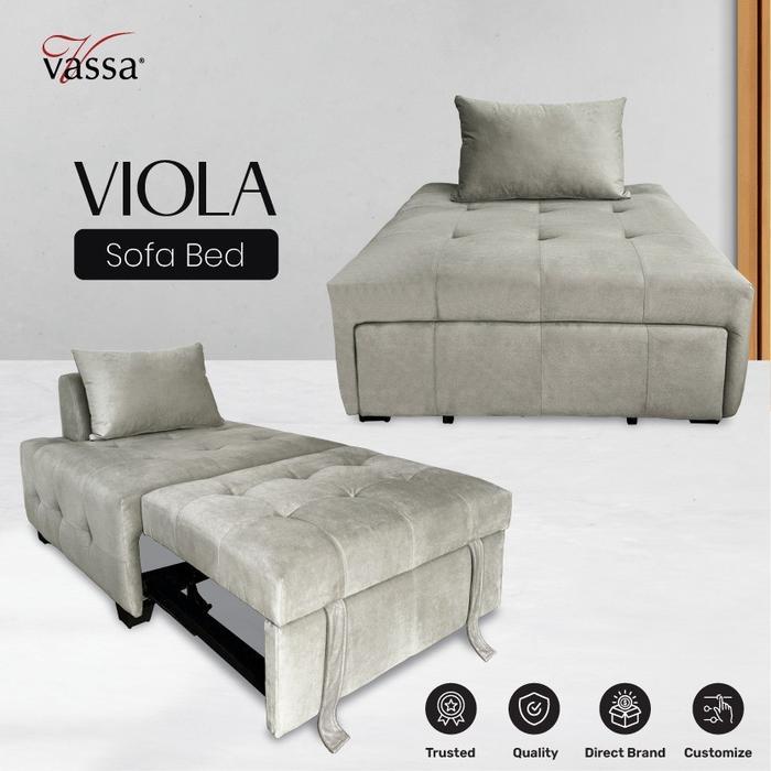 Sofa Bed Viola Sofabed Single Sofabed Minimalis By Vassa Sofa