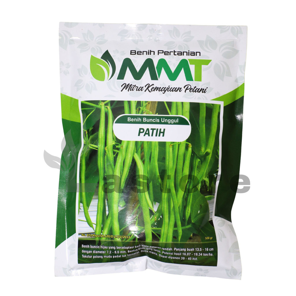 Benih Buncis Unggul PATIH Isi 500 gram Benih MMT