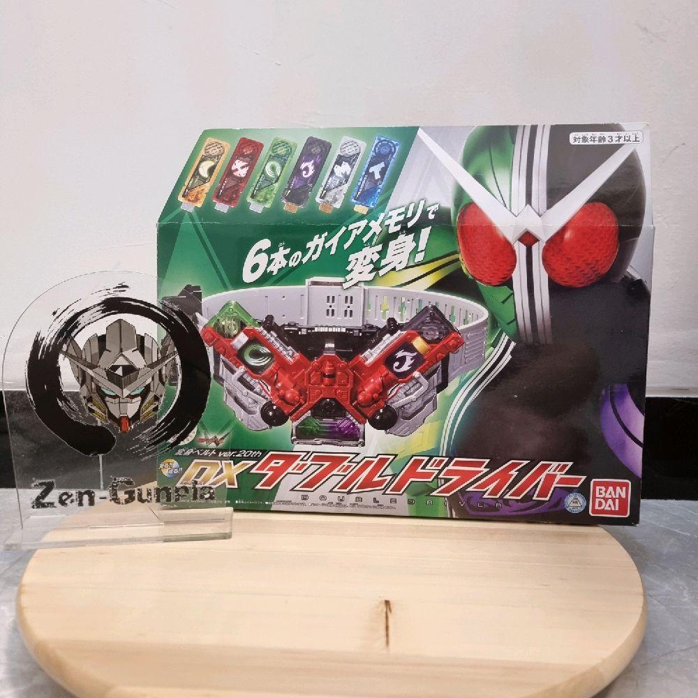 DX Double Driver 20th Ver. BANDAI Kamen Rider Double W Cyclone Joker W Driver Gaia Memory