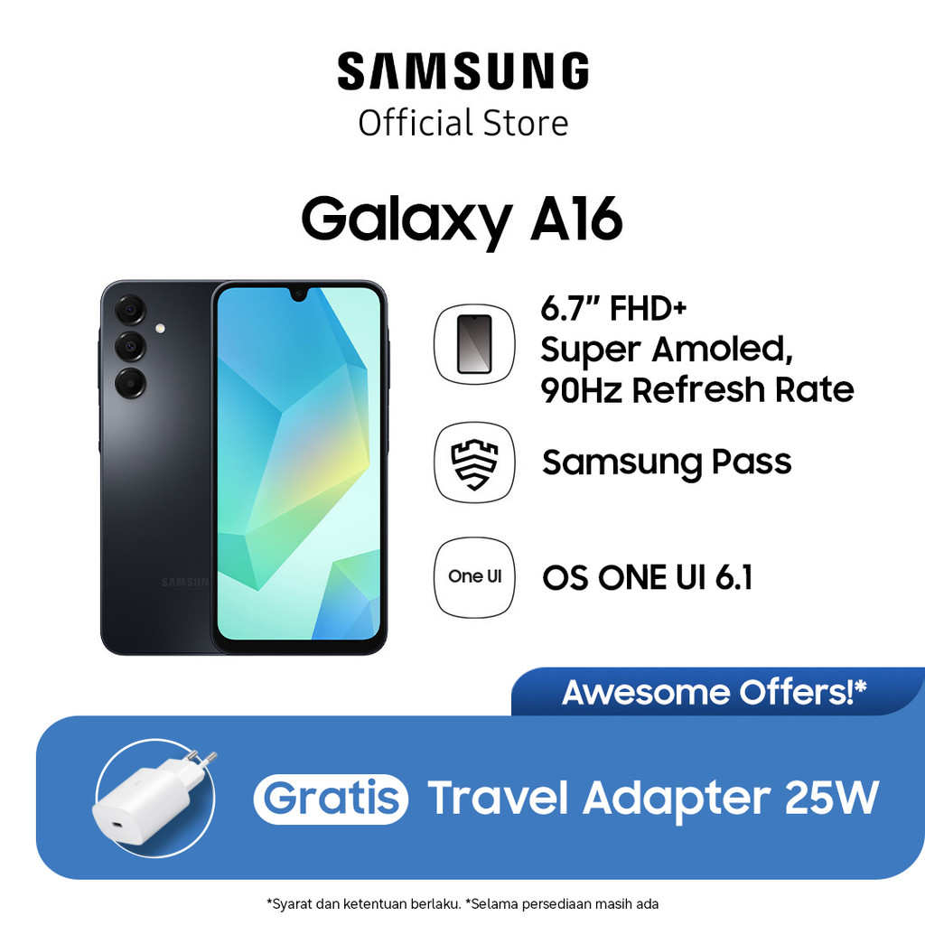 Samsung Galaxy A16 8/128GB - Black
