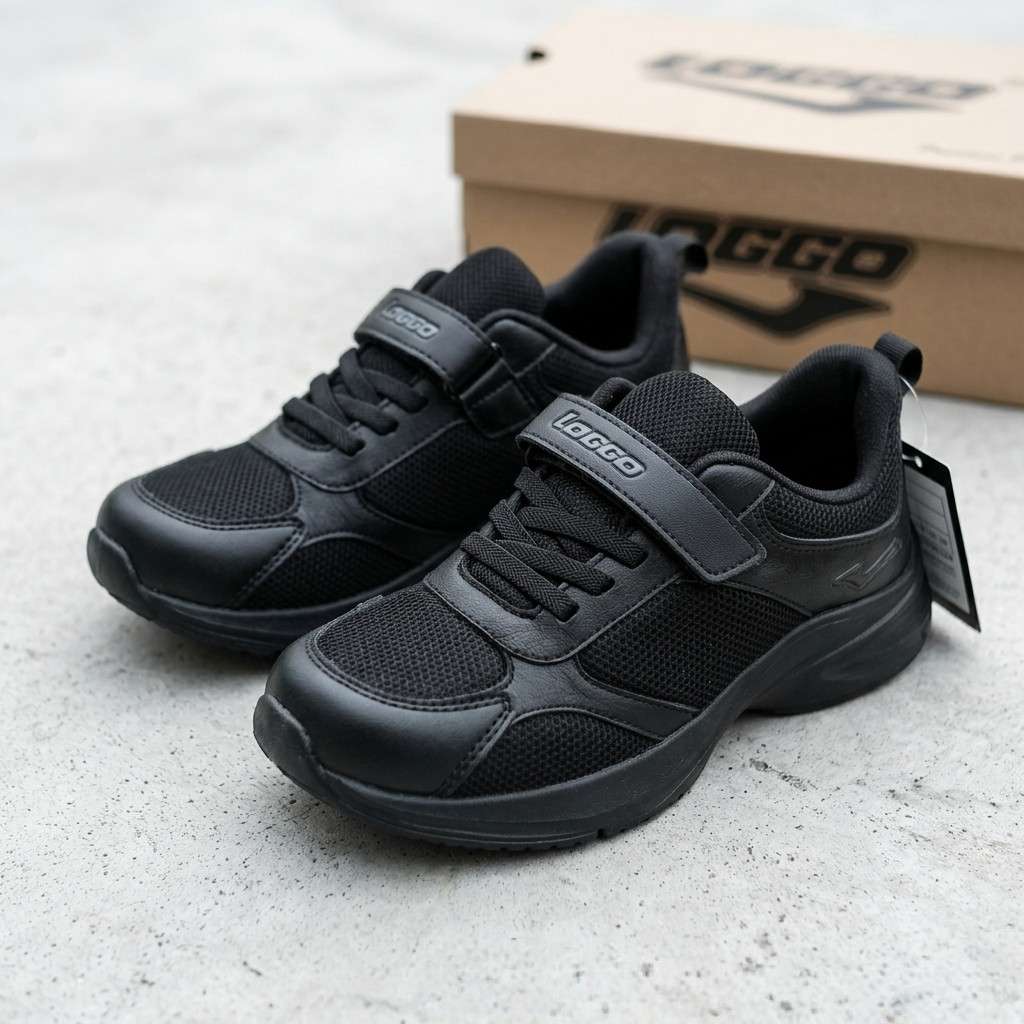 Loggo Eris - Sepatu Sneakers Casual Sport Sekolah Pria Wanita Anak