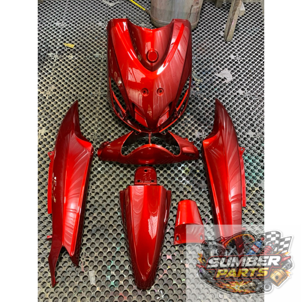 Cover Full Body Halus Mio Smile Merah Candy