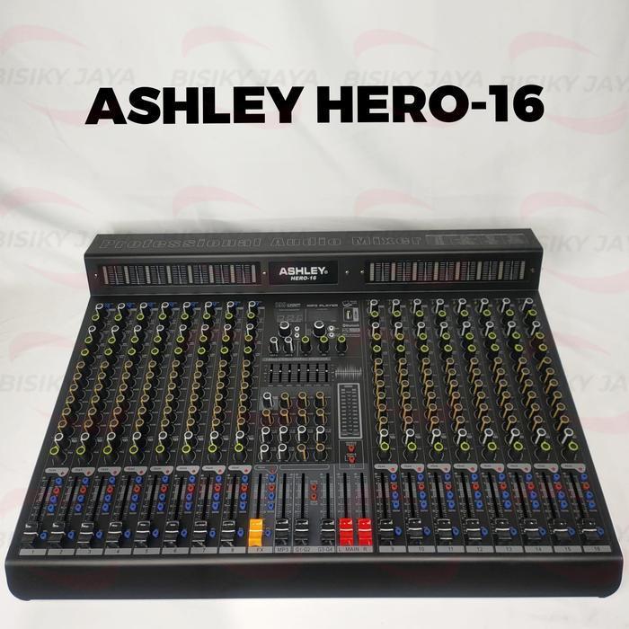 Mixer Audio 16 channel ASHLEY HERO 16 Original Ashley Hero 16 Mixer 16 channel Ashley