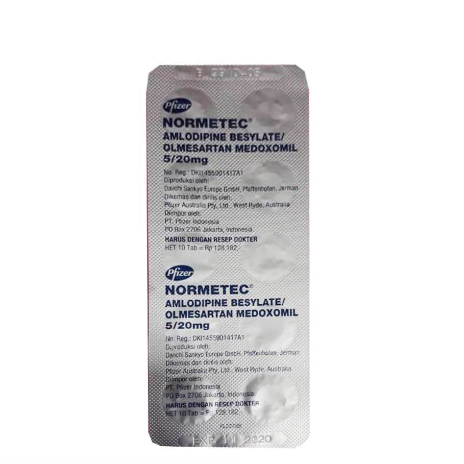 NORMETEC 1 BLISTER @ 10 TABLET SALUT SELAPUT
