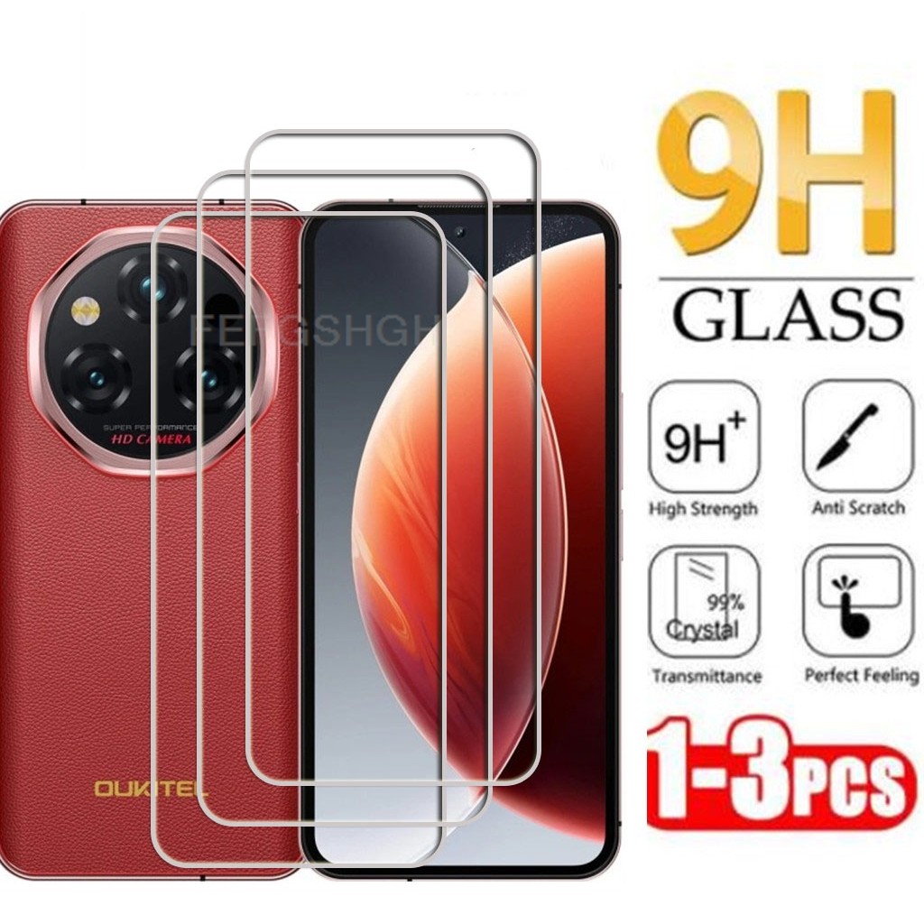 1-3 PCS 9H HD Tempered Glass For Oukitel WP210 5G 6.7" 2025 OukitelWP210 Oukitel WP210 Screen Protec