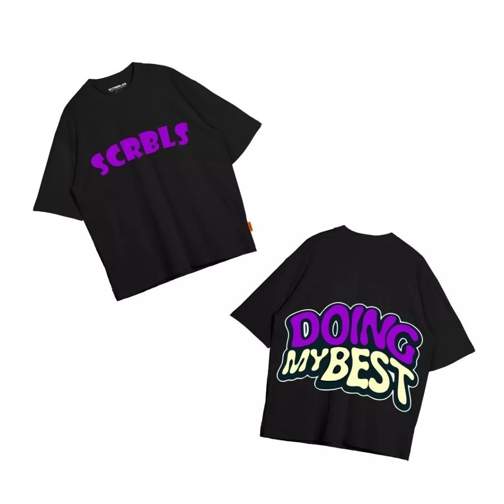 Pasokan langsung dari pabrik.Kaos ||Workout Stretwear x Scribbles|| Baju Oversize Original || Combed