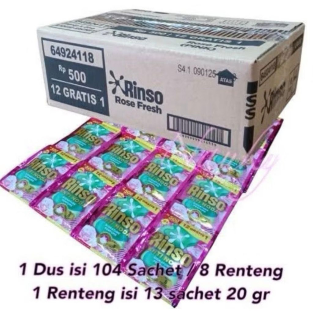 RINSO MOLTO CAIR / RINSO CAIR 500an RENCENGAN 20ML | 18 ml