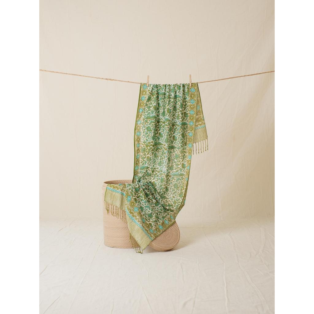 BATIK RATU - Scarf Batik 50 - Menari - Green | DNi